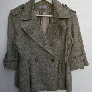 Vintage  Mink stylish Jacket Blazer knitwear Sz 6